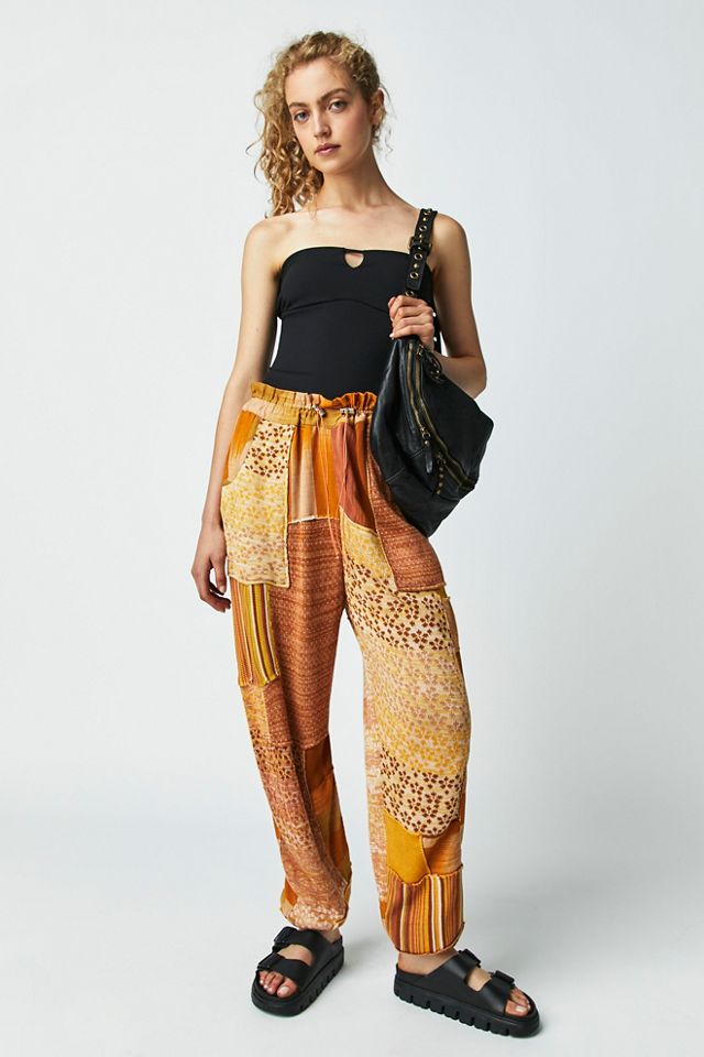 Pantalon patchwork Camille #3