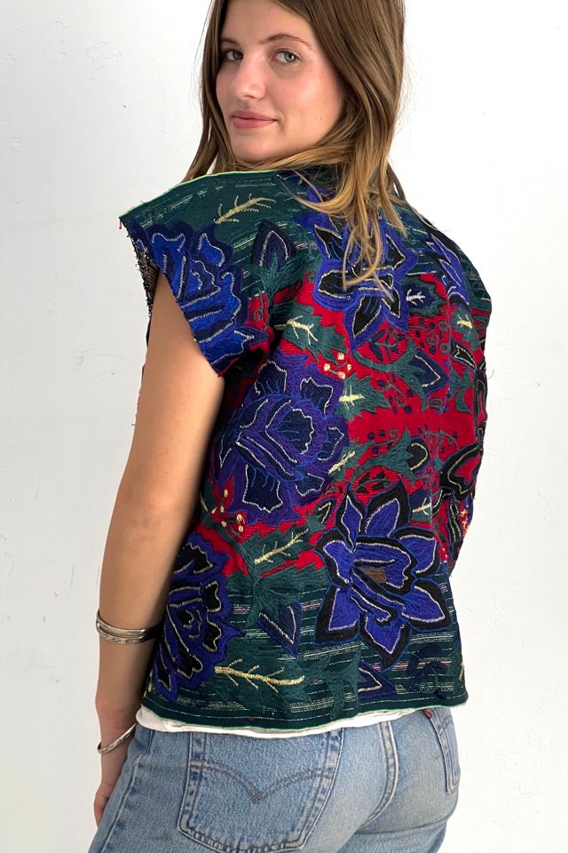 Anna Corinna Jewel Tone Shimmer Tassel Jacket #1