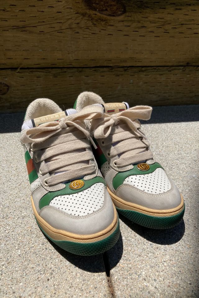 Gucci Screener Women's Leather Sneakers Selected by The Curatorial Dept. #1