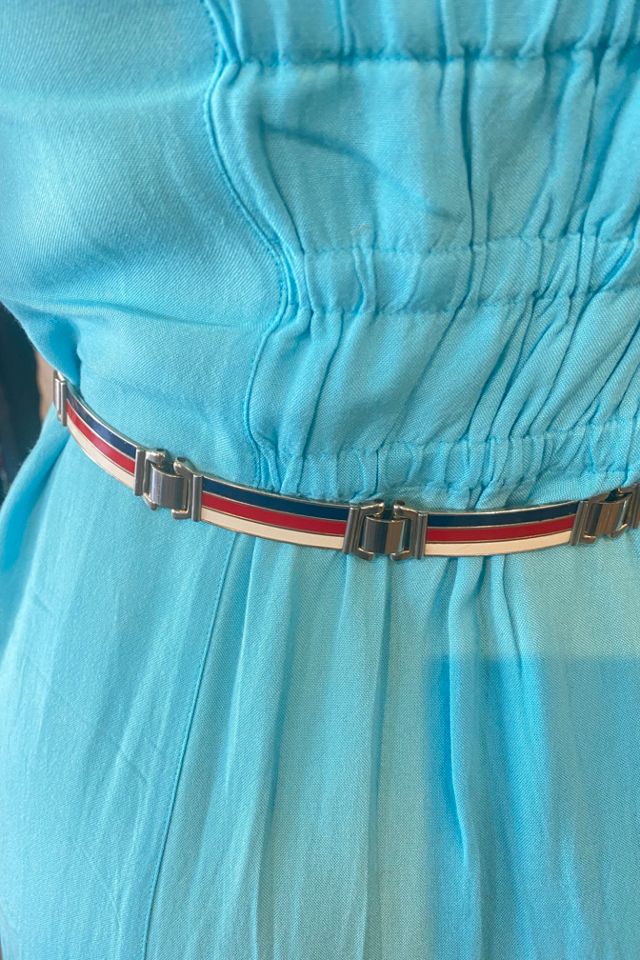 Vintage Enamel hot dacorated metal belt