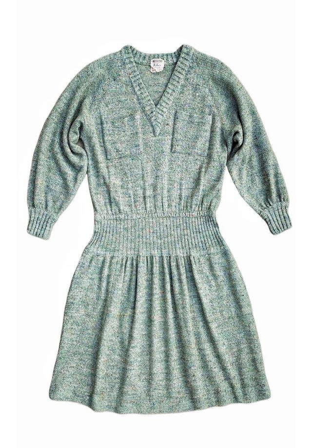 shimmer dresses for women Stellar Shimmer Blue Long Sleeve Mini Dress - US 12