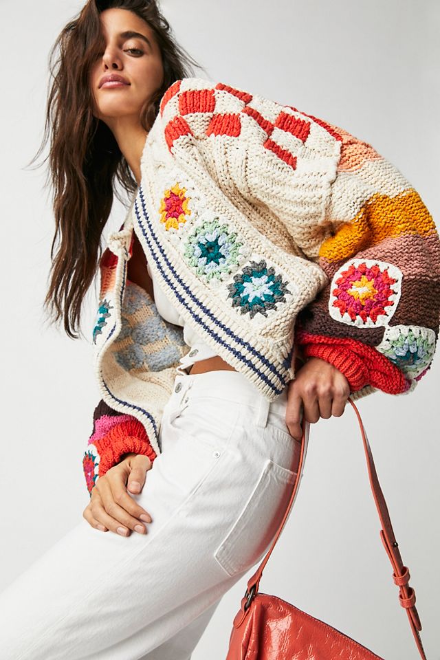 Free people 2025 chunky cardigan