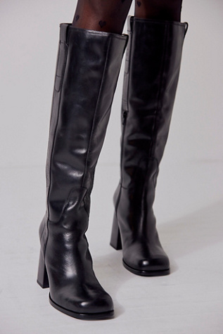 Bottes à Talons Argentées Free People Mystic Charms - Taille 38 US 8 - Neuf Avec Boîte
