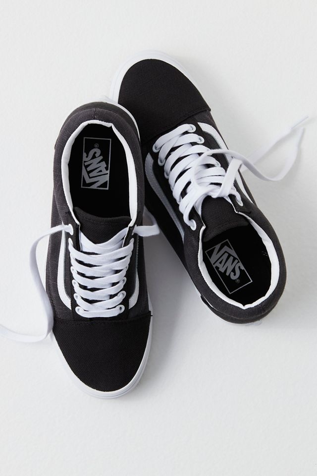 Vans old store skool college black