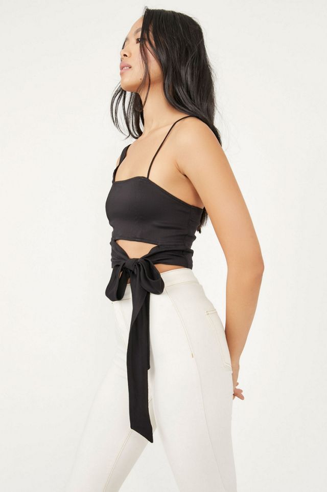 Mila Tie Crop Top #3