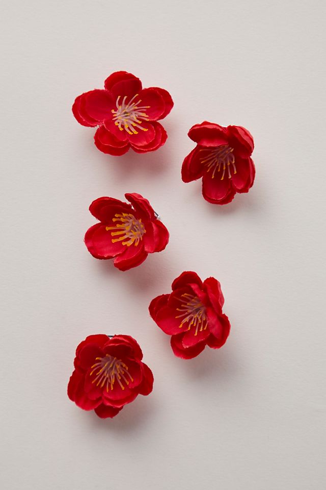 Lot de pinces à cheveux florales Milas #1