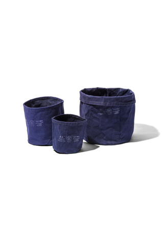 Puebco Canvas Pot Cover at Free People in Blue, Size: S