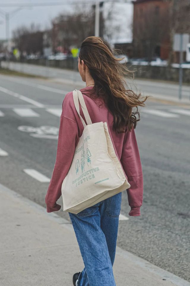 Overseasoned Ice Cream for Reproductive Justice Tote Bag #1
