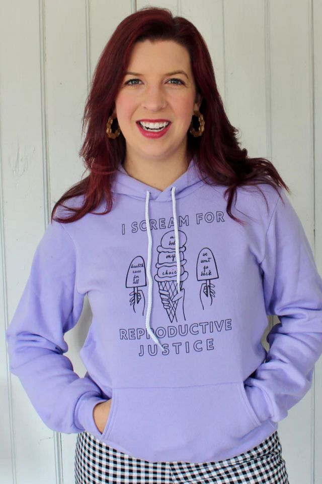 Overseasoned Ice Cream for Reproductive Justice Hoodie #2