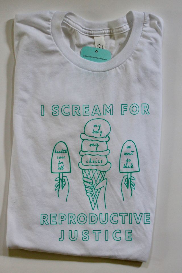 Overseasoned Ice Cream for Reproductive Justice Tee Free People