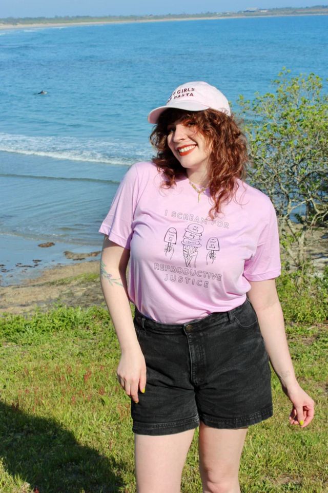 Overseasoned Ice Cream for Reproductive Justice Tee #2