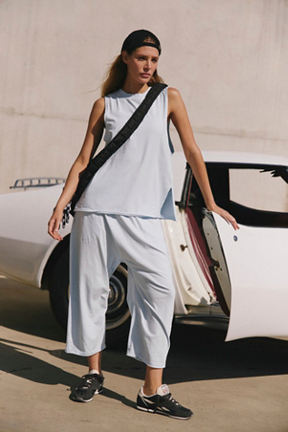 Hot Shot Relaxed Set by FP Movement at Free People, Baseline Blue, S