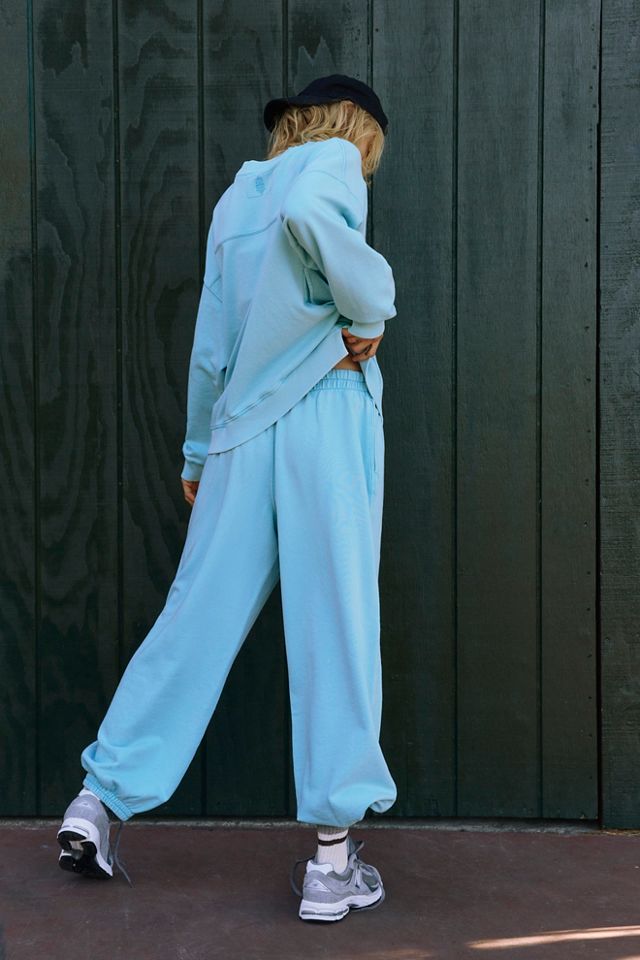 Free People Blue Track Pants for Women