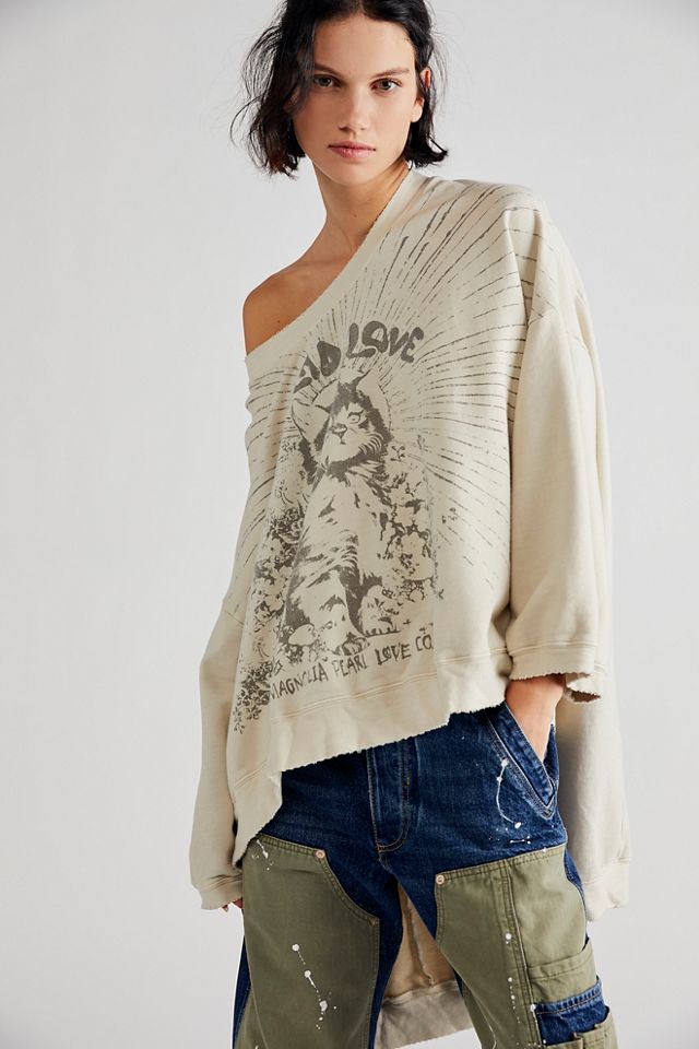 Free people hotsell higher love pullover