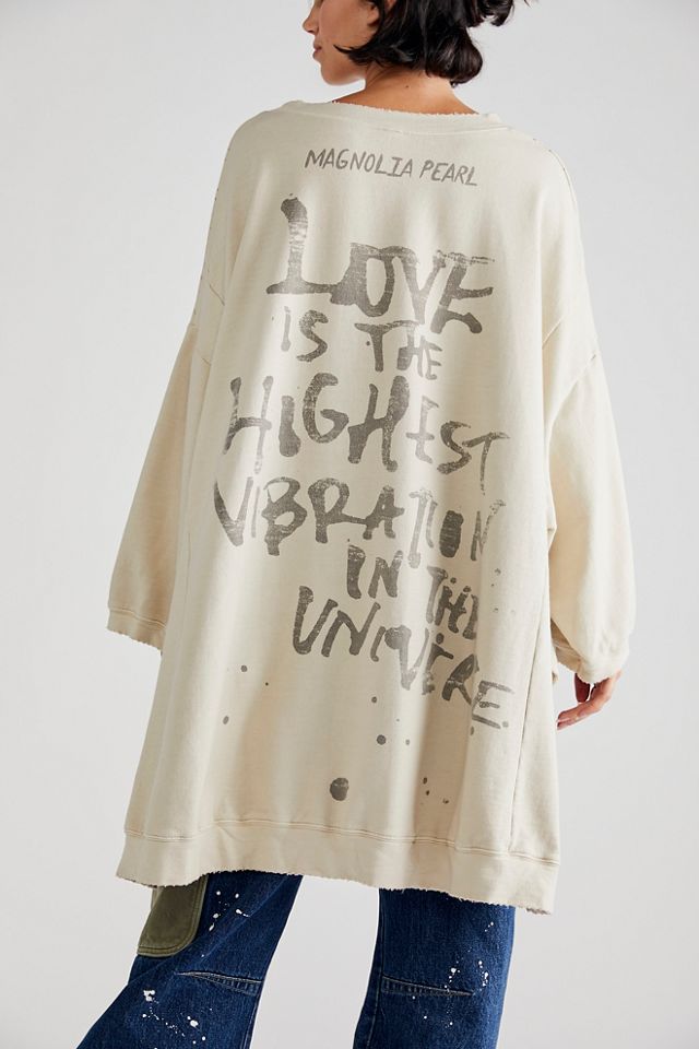 Magnolia Pearl Spread Love Hi Lo Francis Pullover #1