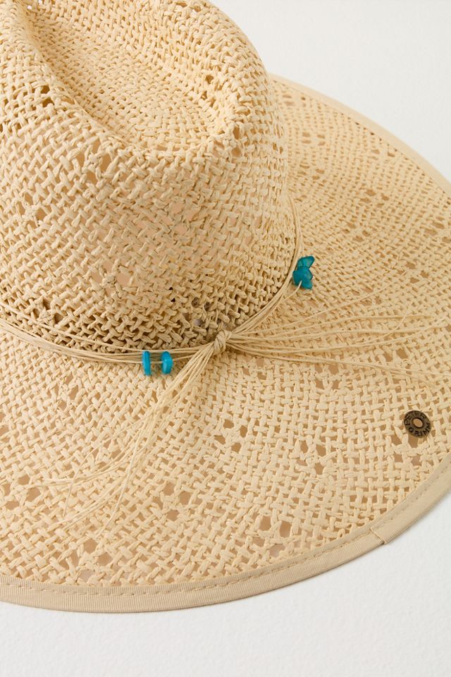 Seaglass Straw Wide Brim Hat #1