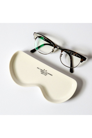 Puebco Round Glasses Tray at Free People in White