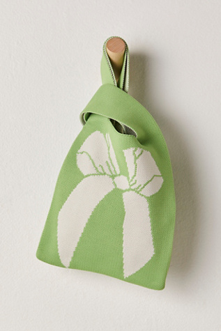 Make It Mini Clutch by Lucca at Free People in Pistachio Bow