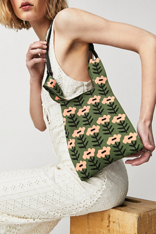 Make It Mini Clutch by Lucca at Free People in Retro Flowers