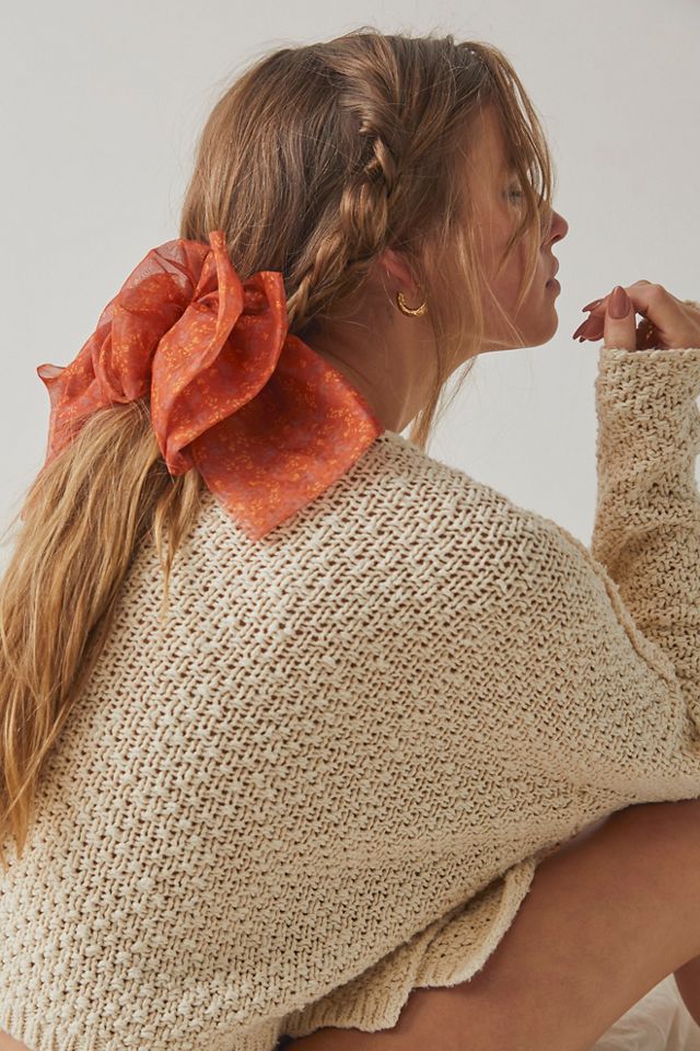 Poppy's Life Printed Bow | Free People UK
