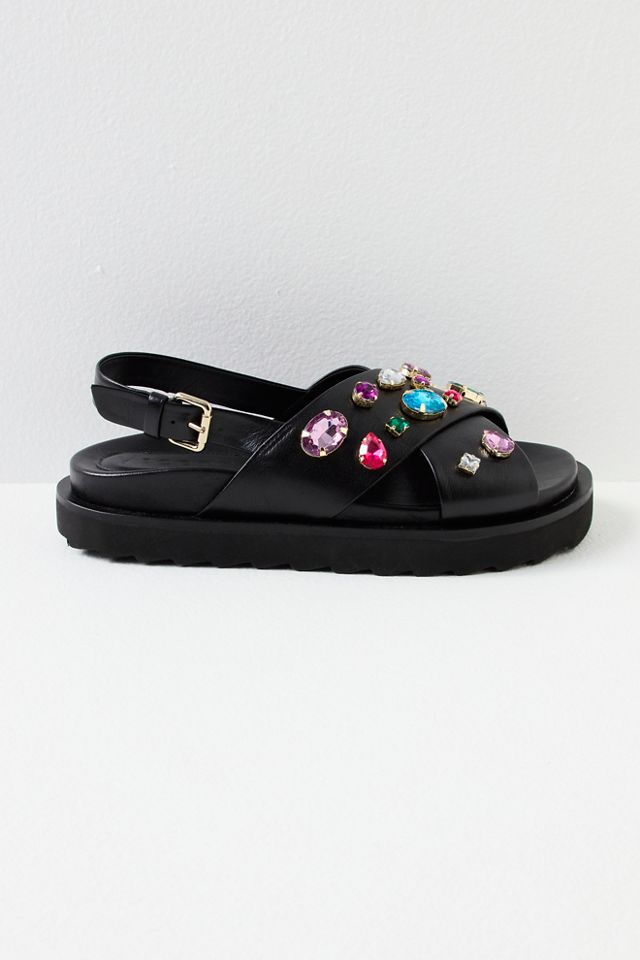 Rock and store candy slide sandals