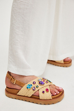 Rock Candy Embellished Sandals
