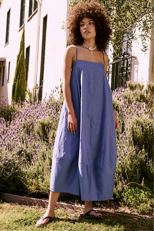 Struttin' Midi Dress at Free People in Blue Fizz, Size: Medium