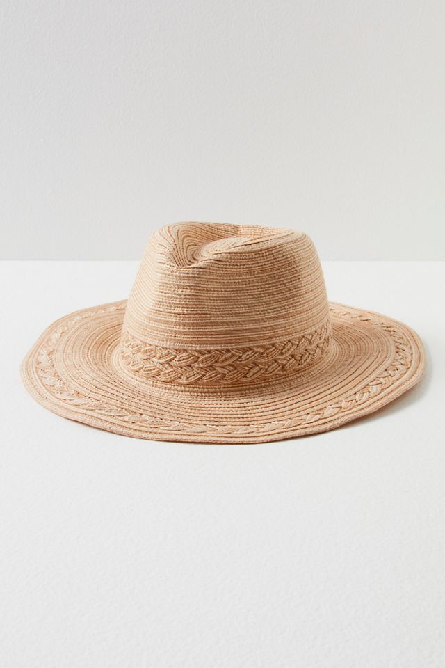 Mixed Braid Packable Cowboy Hat