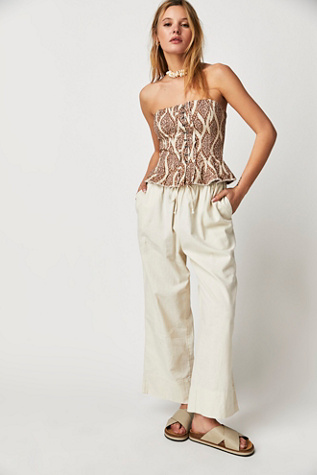 Free People ★ free-est ★ Livin' In It Cotton-Linen Pants Free People Livin' In It Cotton-Linen Pants - ShopStyle