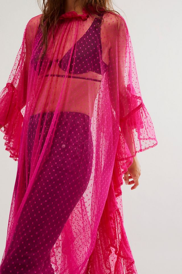 Frilly kaftan hotsell