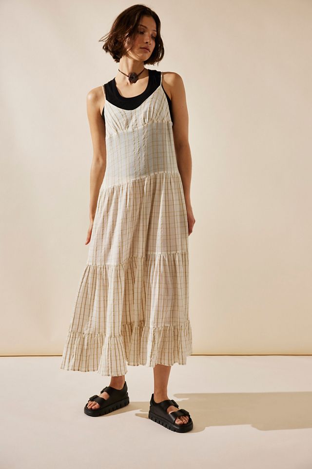 Free people tiered maxi dress best sale