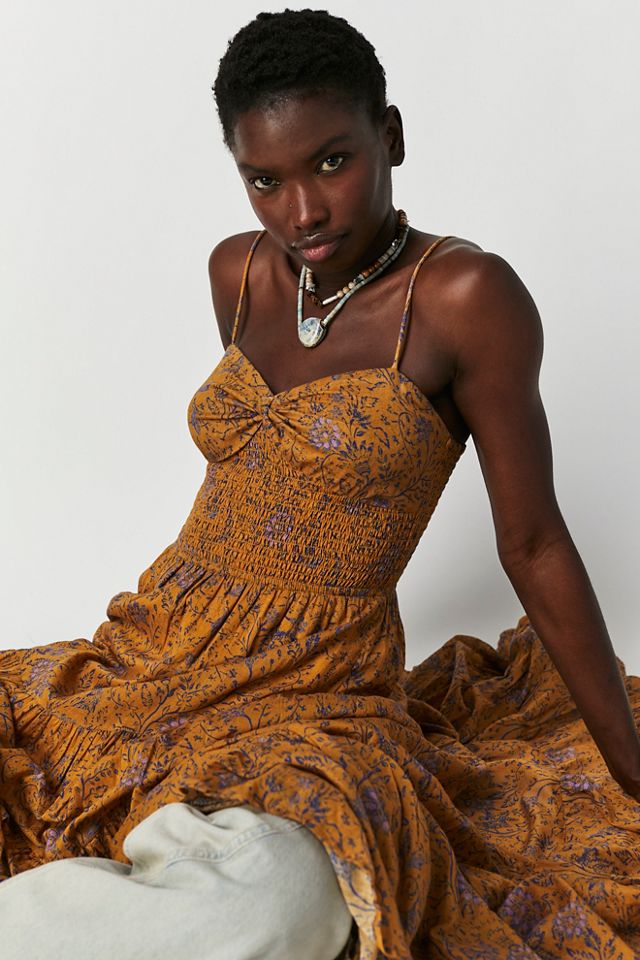 Nuchter uitvinden IJver Sundrenched Printed Maxi Dress | Free People