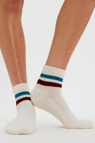 Retro Shortie Crew Socks