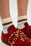 Retro Shortie Crew Socks