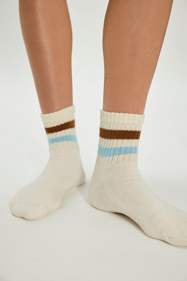 Retro Shortie Crew Socks #2
