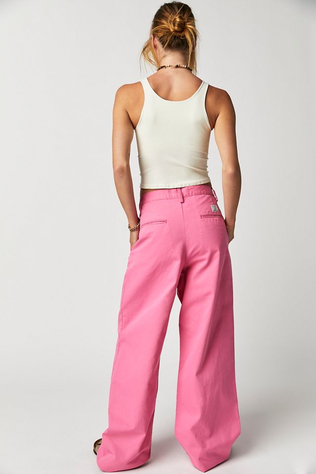 Denimist Blair Double Pleated Pants Free People