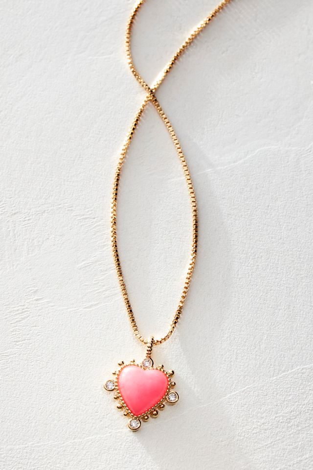 FP X Joy Dravecky Heavenly Heart Necklace | Free People