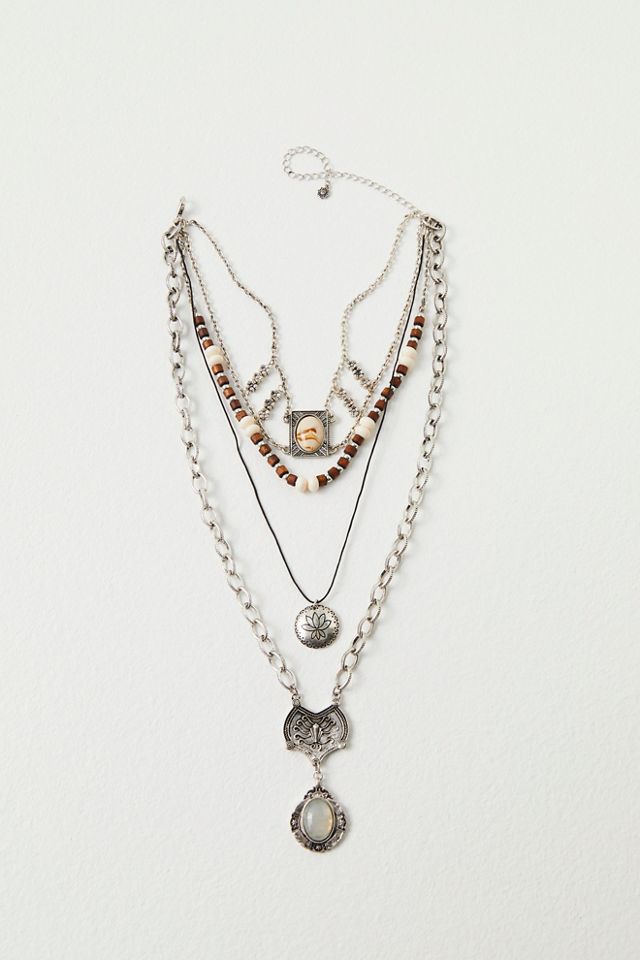 Free people sale layered necklace