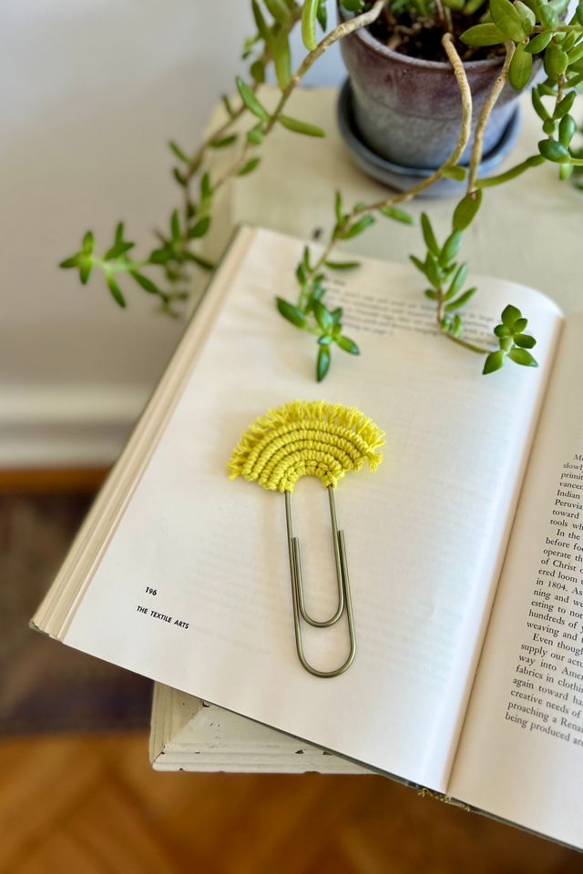 Macramé by Monday Perfect Bookmark #1
