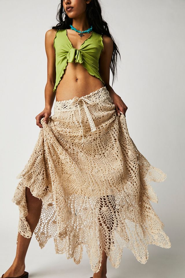 Free people hot sale maxi skirt