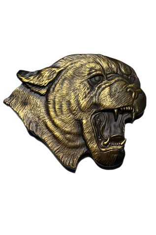 1970s Vintage Cougar Belt Buckle Brass Selected by Lux Revival | Free ...