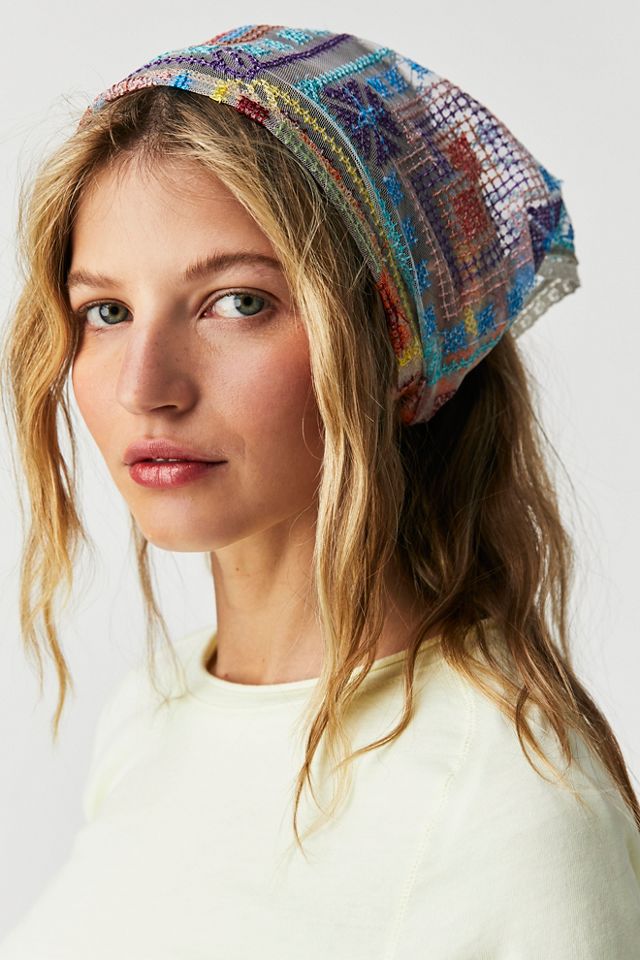 Geo Hair Scarf