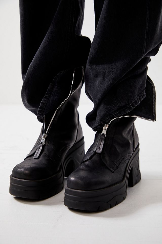 Myles Zip Front Boots