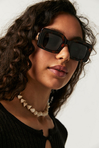 Banbe Kendall Square Sunglasses at Free People in Havana