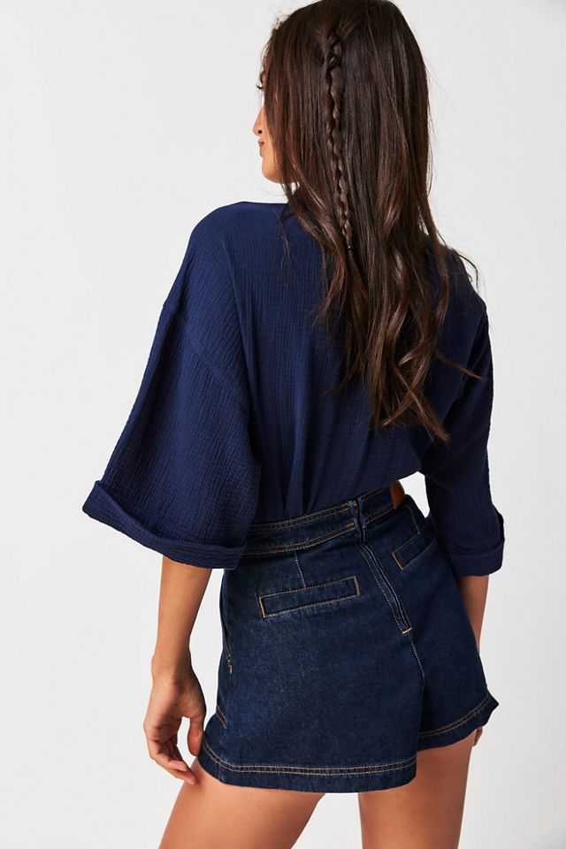 Shona Joy Rita Wrap Detail Skort | Free People