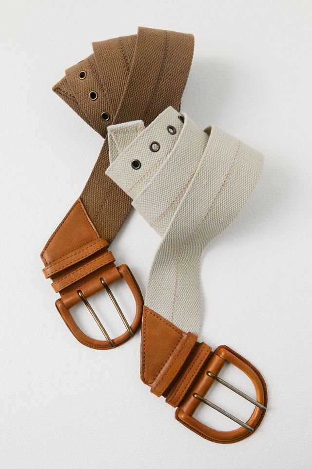 Roads Untraveled Canvas Belt #3