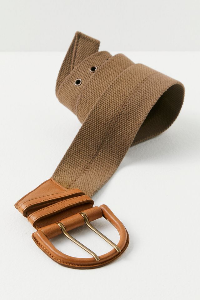 Roads Untraveled Canvas Belt #1