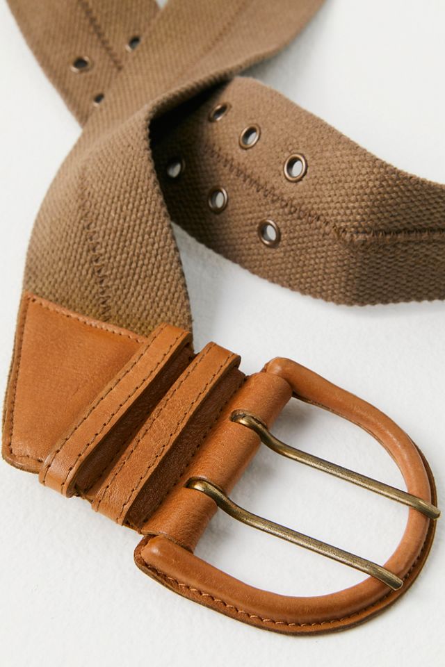 Roads Untraveled Canvas Belt #2