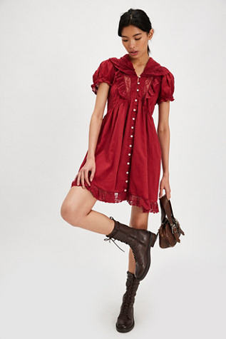 Sunkissed Mini Dress at Free People in Samba, Size: Medium