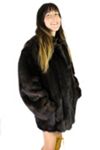 1980s Faux Fur Oversized Coat Selected By Moons + Junes Vintage